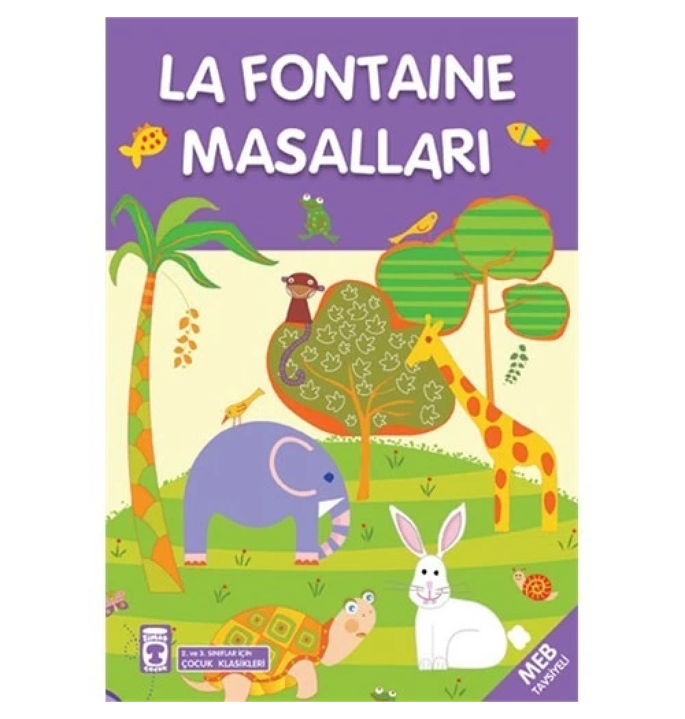 Lafonten Masalları  2-3.Sınıf Çocuk Klasikleri  Timaş