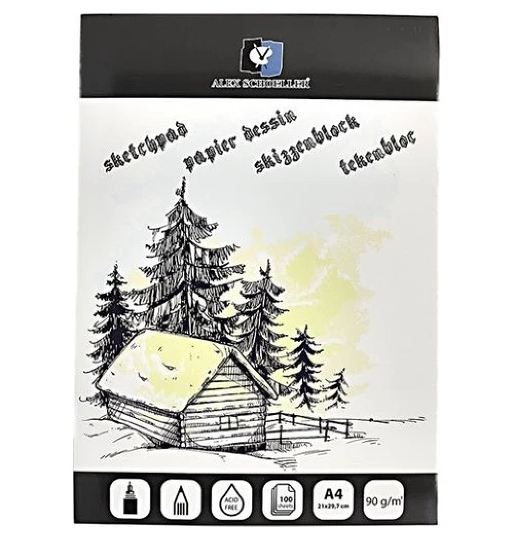 Alex Schoeller Eski̇Z Blok A4 95Gr 100Yp Alx-0275