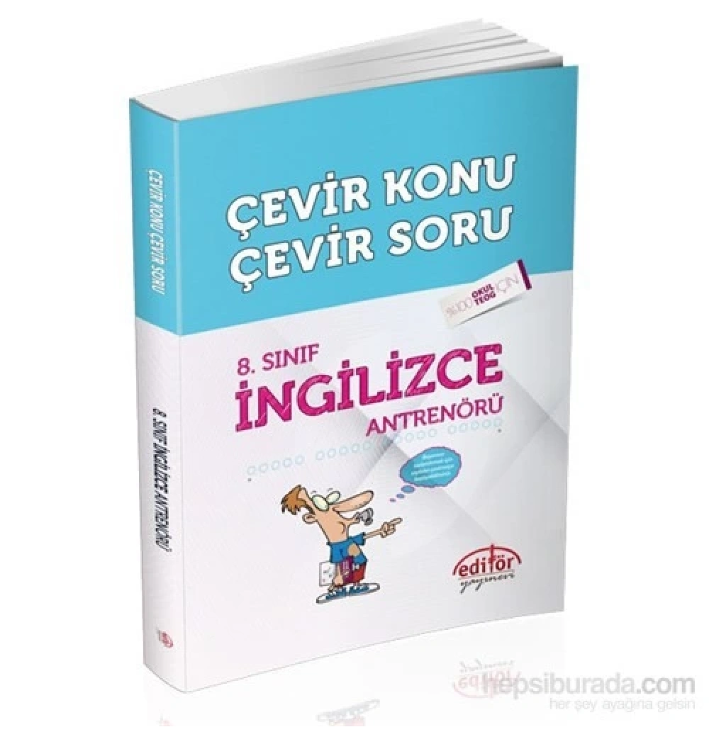 Editör 8.Sınıf İngilizce Antrenörü Çevir Konu Soru