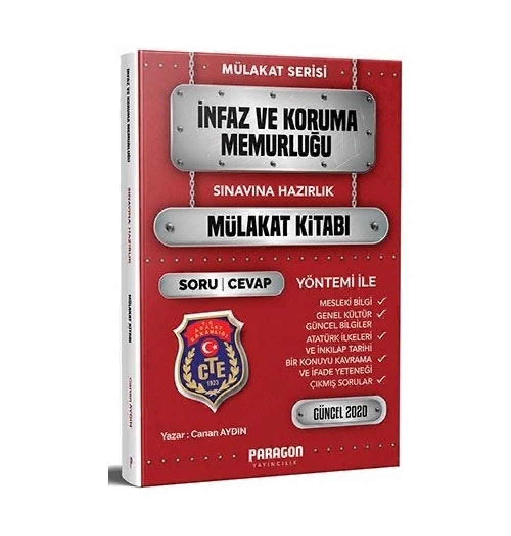 Infaz Koruma Memurluğu Mülakat Kitabı Paragon Yayın