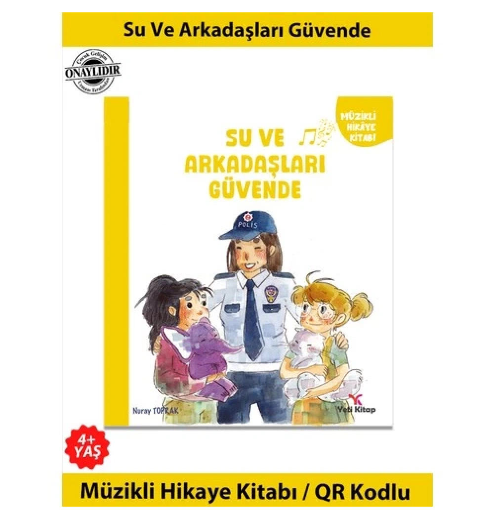 Su Ve Arkadaşları Güvende Müzikli Hikaye Kitabı  Yeti Kitap