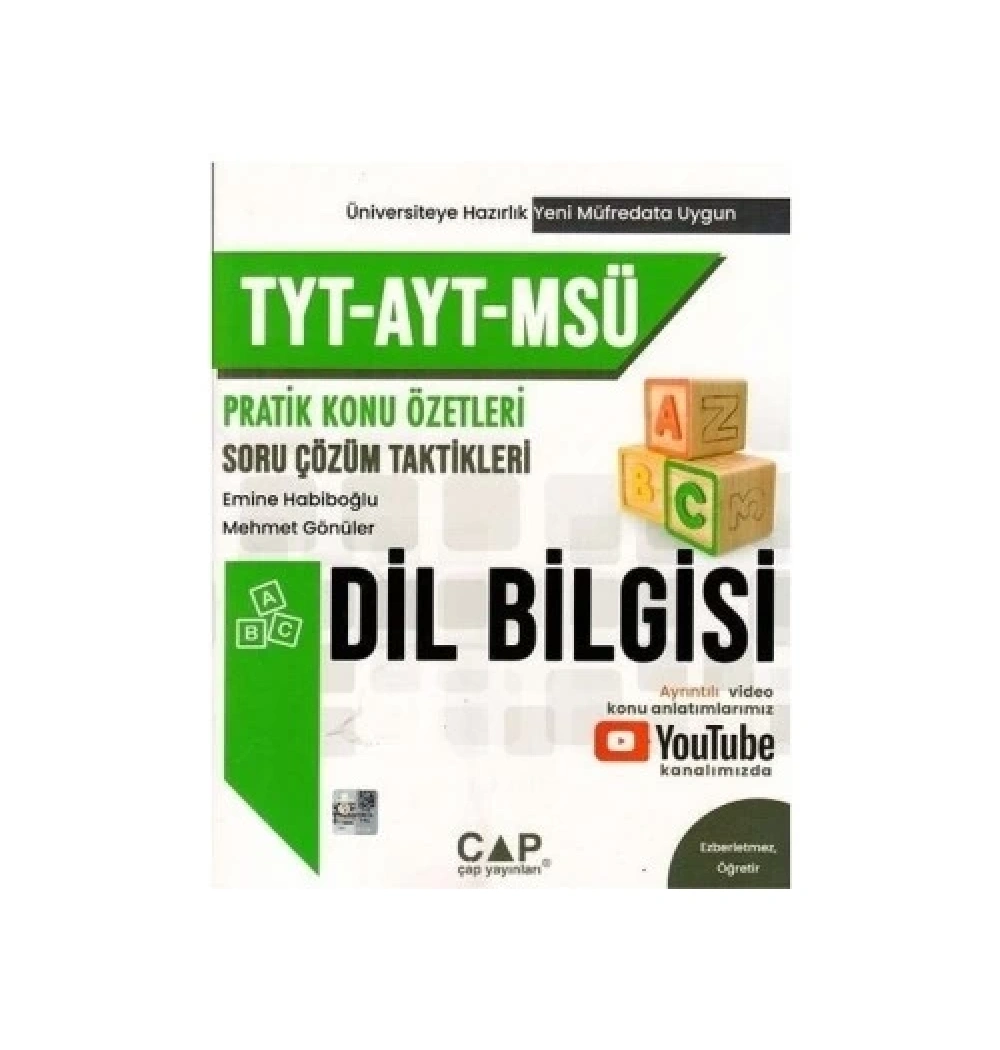 Çap Tyt Ayt Msü Dilbilgisi Konu Özetleri Soru Çözüm Taktikleri