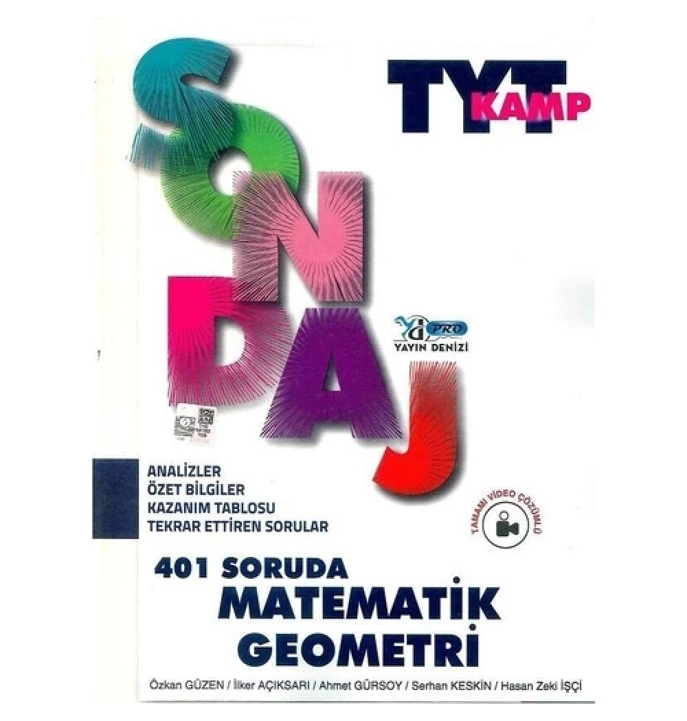Tyt Kamp 401 Soruda Matematik Geometri Yayın Denizi