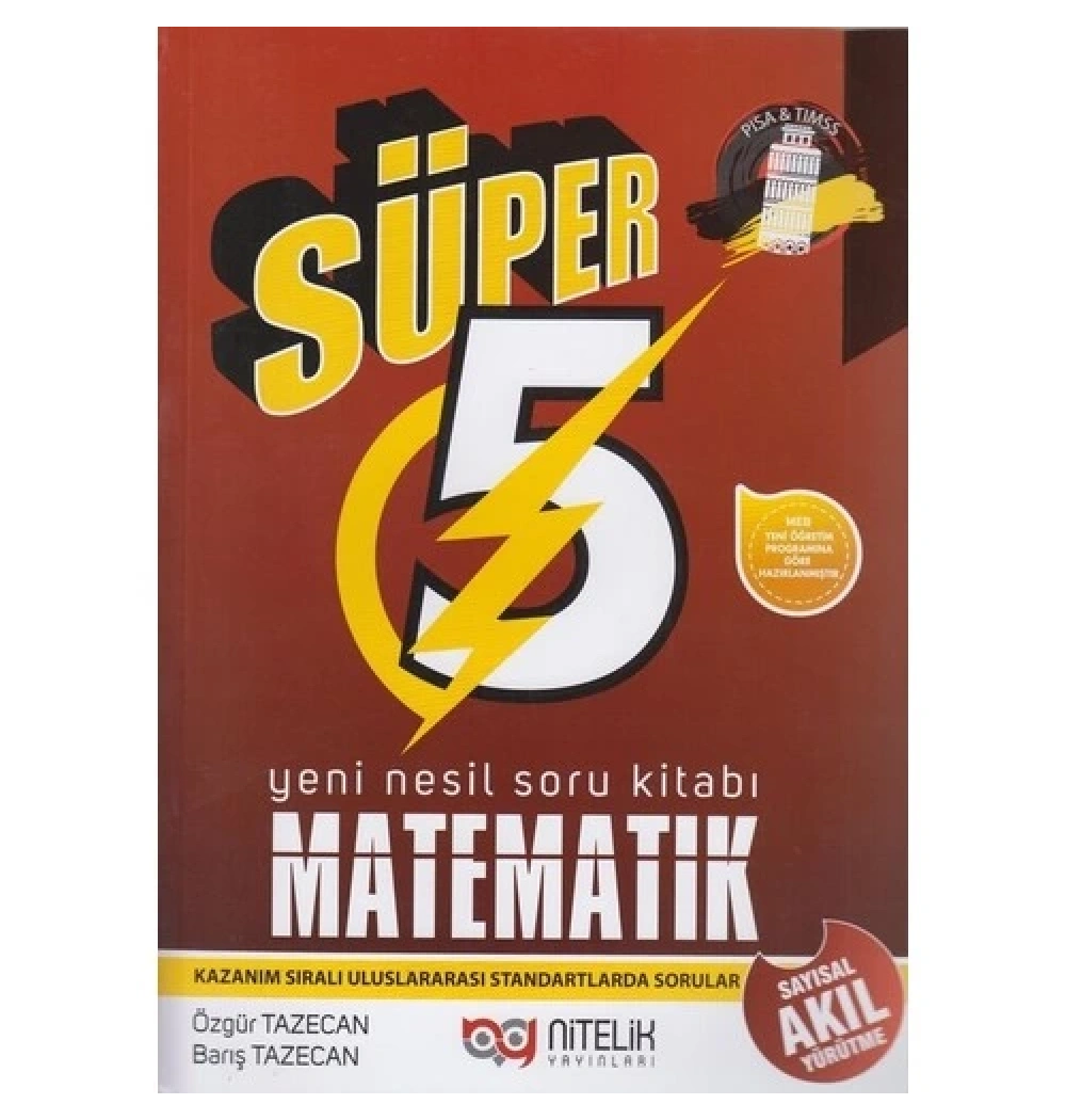 Nitelik 5.Sınıf Matematik Soru Kitabı