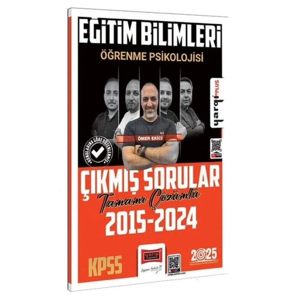 Yargı 2025 Kpss Öğrenme Psikolojisi 2015-2024 Çıkmış Sorular Çözümlü