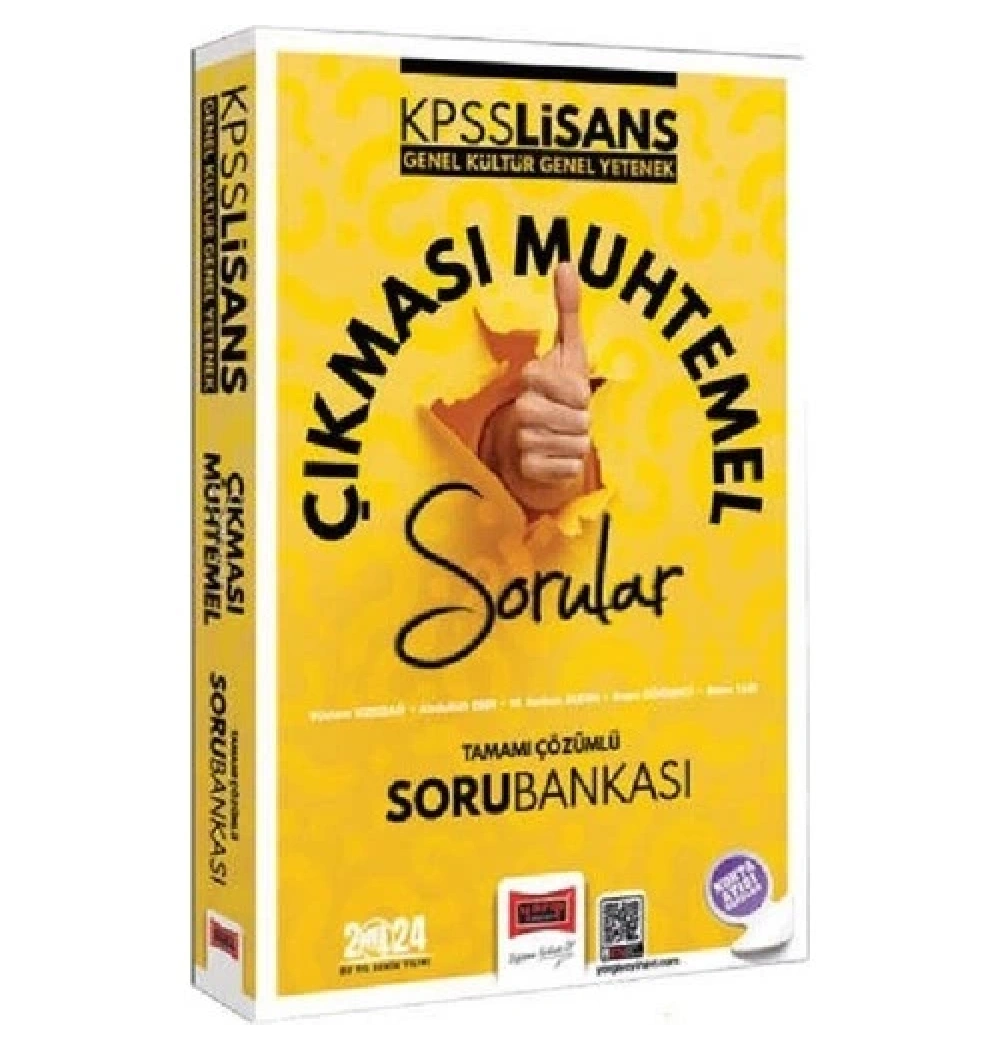 Yargı 2024 Kpss Lisans Gk Gy Çıkması Muhtemel Sorular Çözümlü Soru Bankası