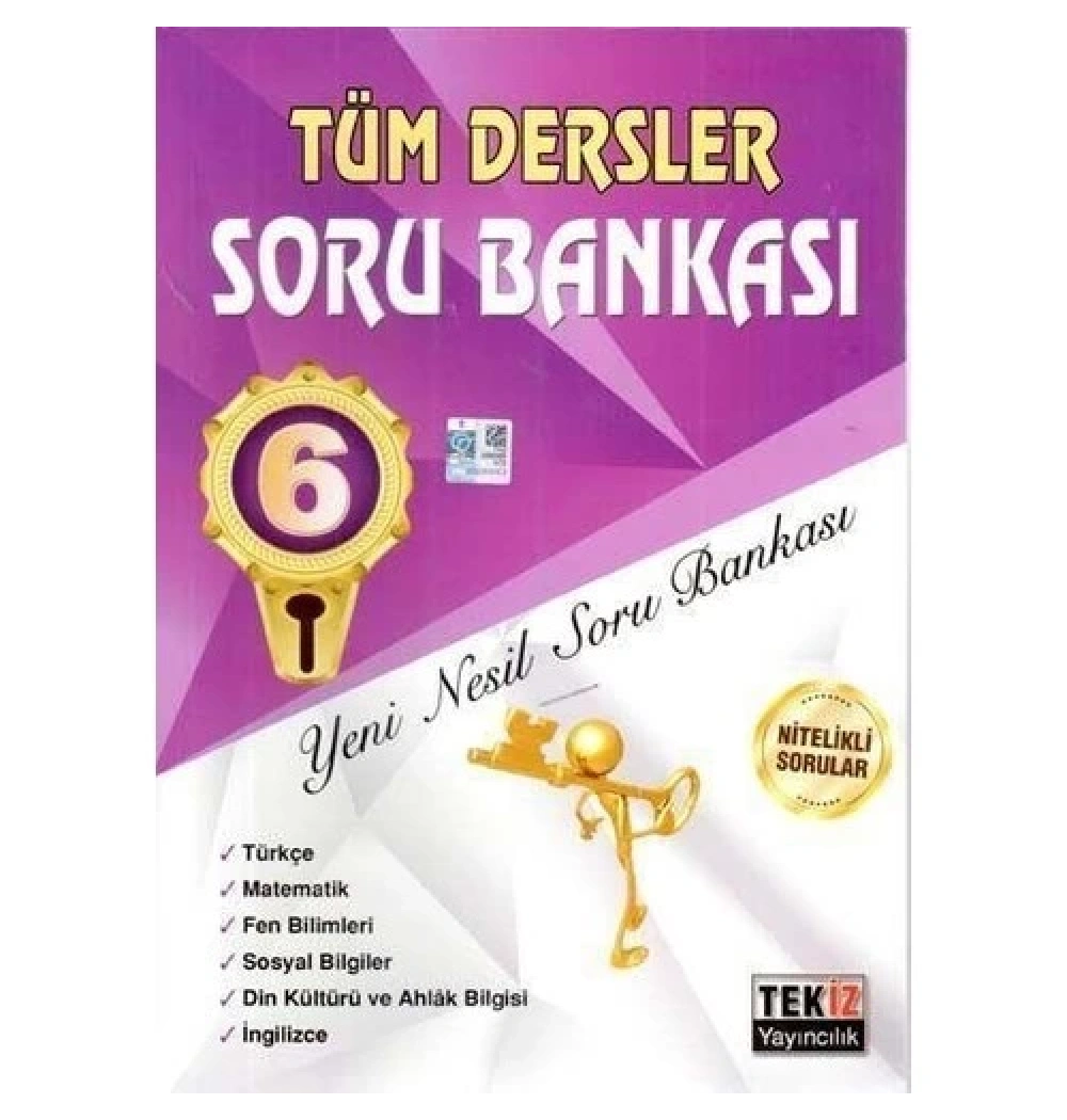6.Sınıf Tüm Dersler Soru Bankası Tekiz Yayın