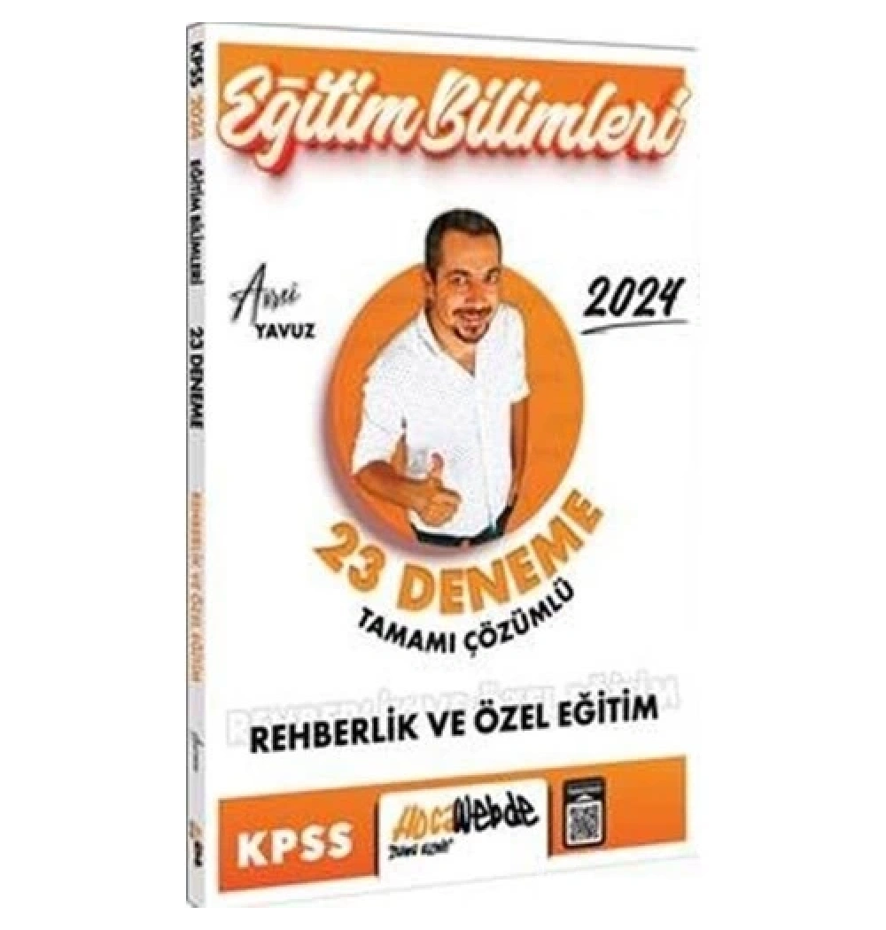 2024 Kpss Eğitim Bilimleri Rehberlik Özel Eğitim 23 Çözümlü Deneme  Hoca Webde