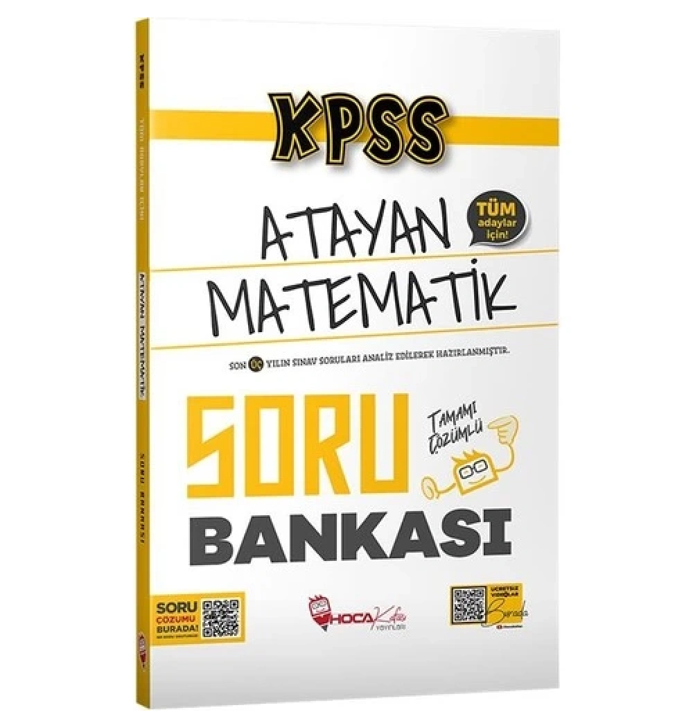 Kpss Tüm Adylar Atlayan Matematik Soru Bankası  Hoca Kafası