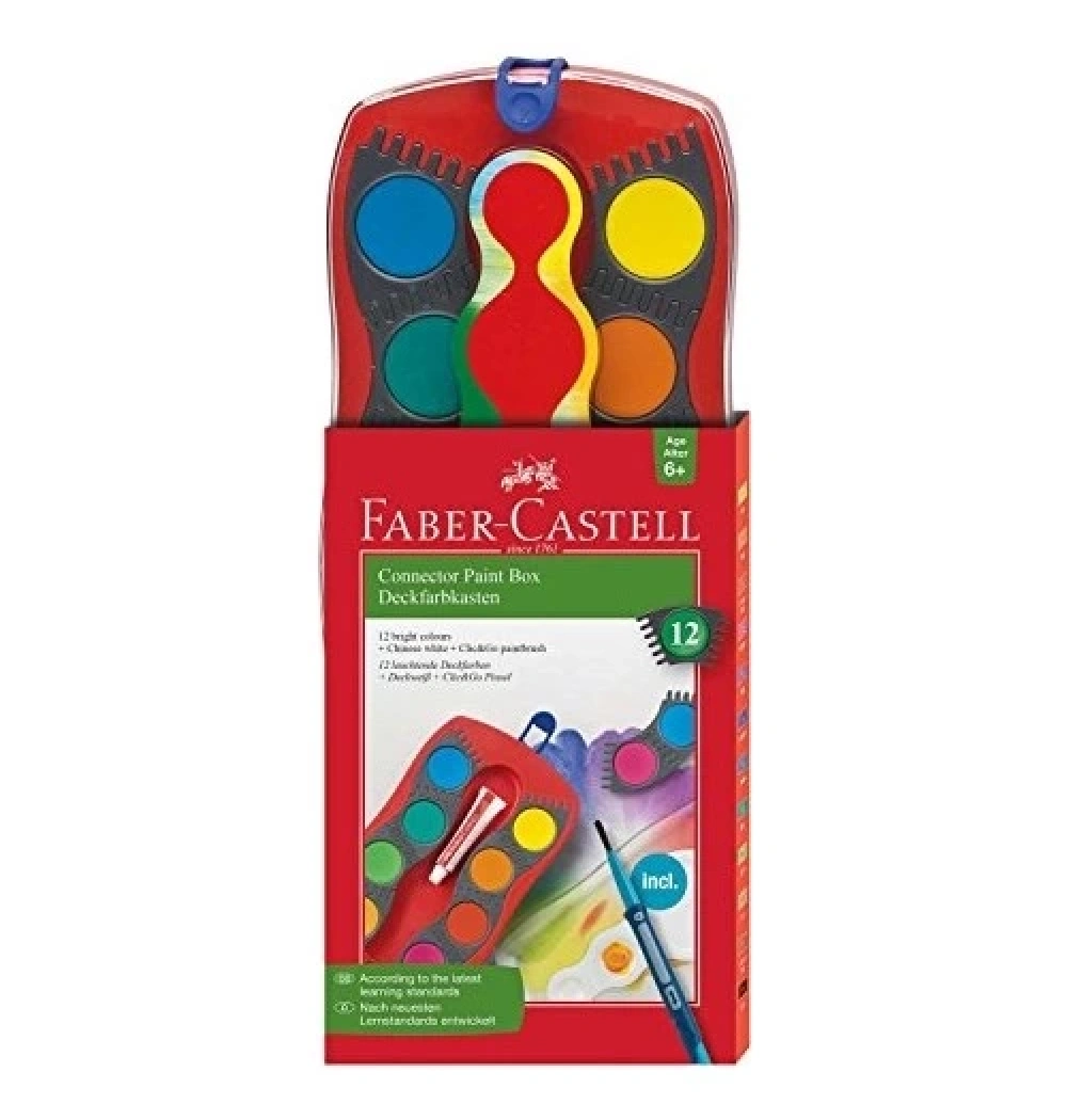 Faber Değişebilir Tablet Sulu Boya 12 Renk 5292125023
