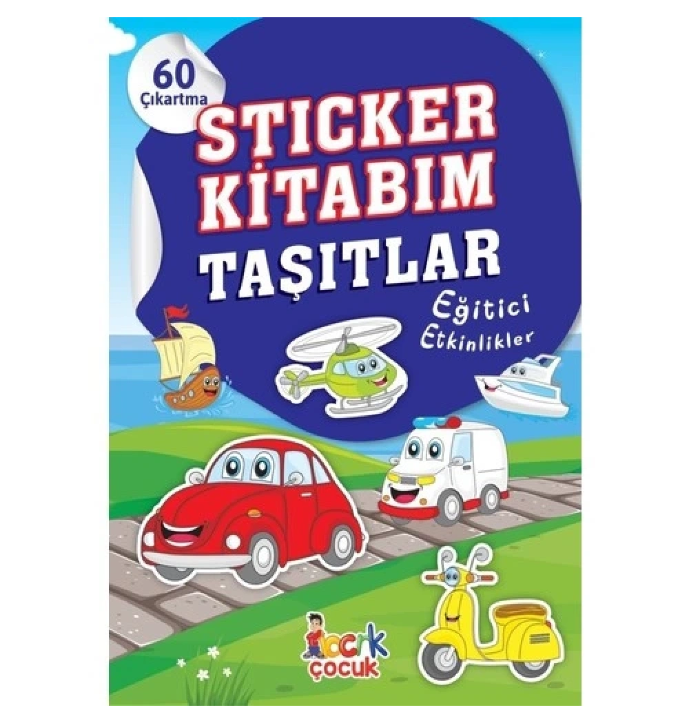 Stıcker Kitabım Taşıtlar Eğitici Etkinlikler  Bıcırık