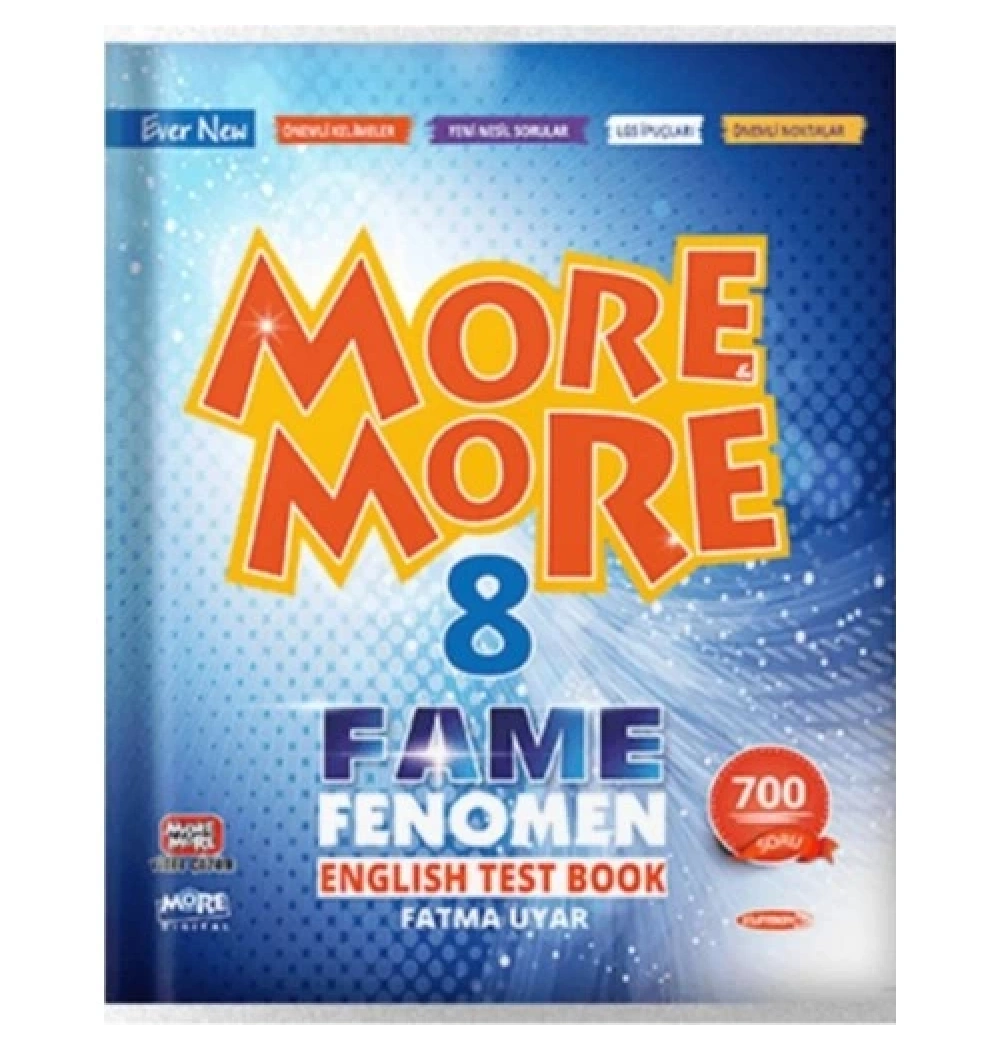 Kurmay 8 Fame Fenomen Englısh Test Book More More