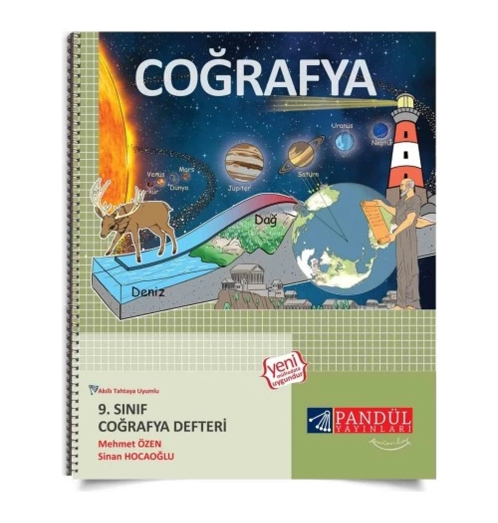 Pandül 9.Sınıf Coğrafya Defteri