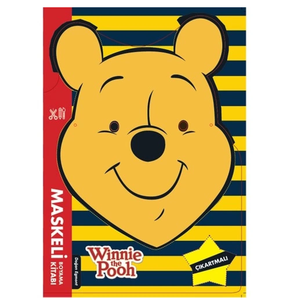 Winnie The Pooh Boyama Kitabı  Maske Ve Çıkartma Hediyeli Doğan Egmont