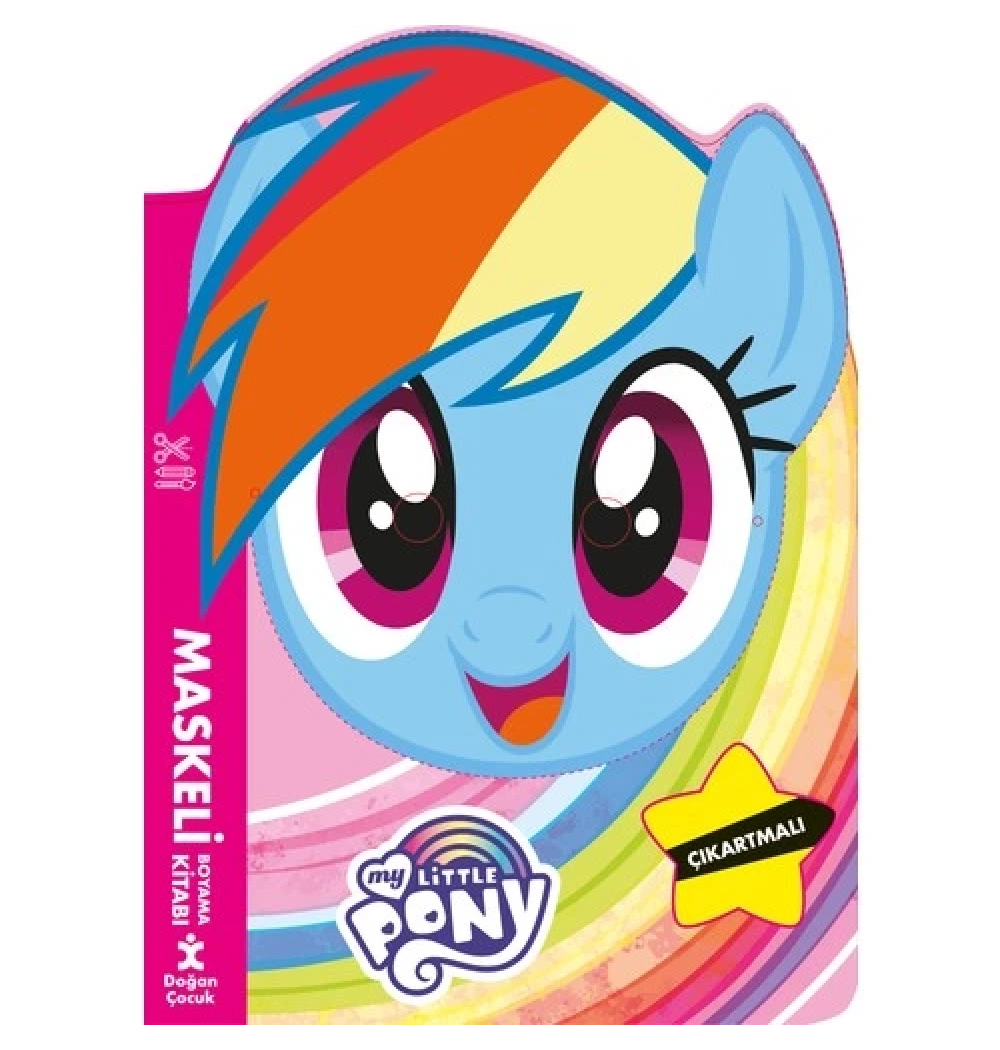 My Little Pony Boyama Kitabı Maske Ve Çıkartma Hediyeli Doğan Egmont