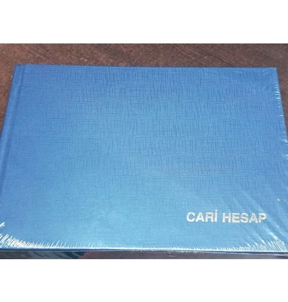 Ulaş Cari Hesap Defteri.17X24 288 Yp Yatay U21-005