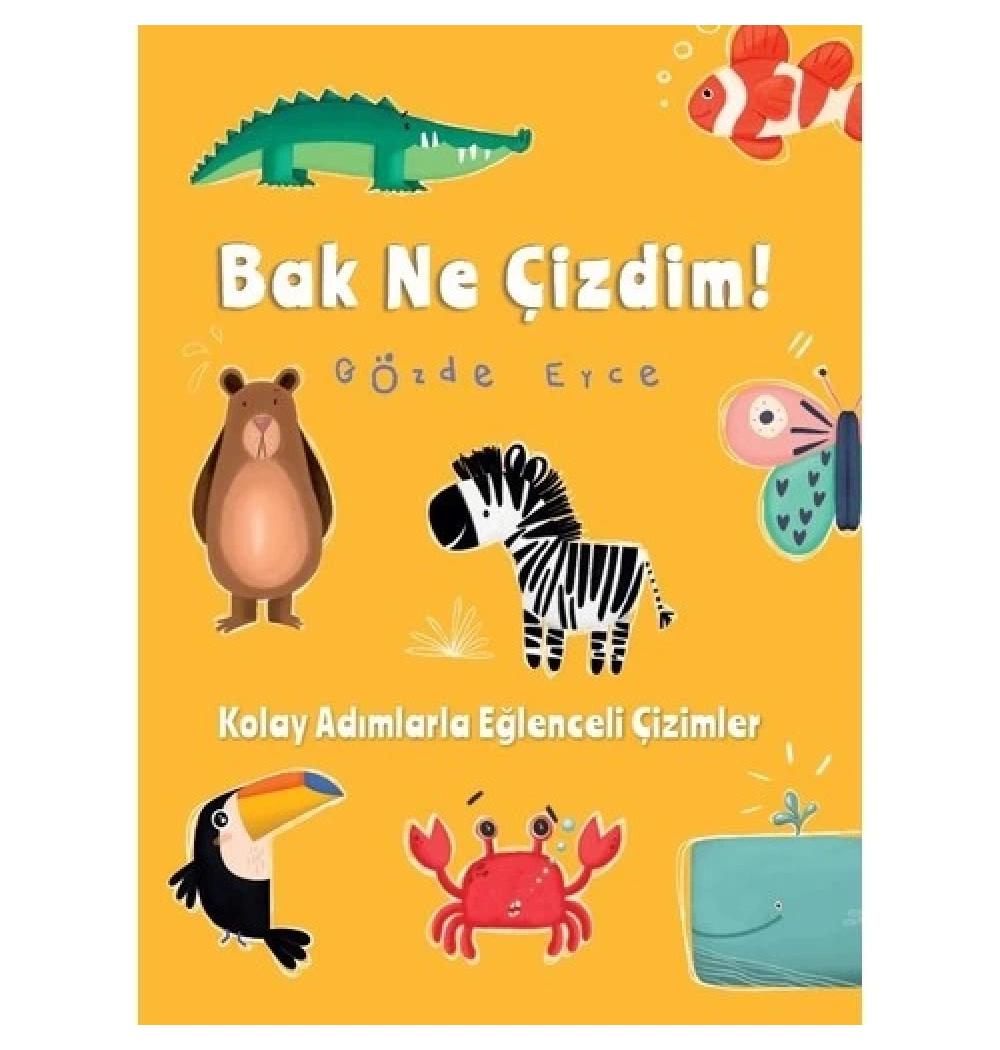 Bak Ne Çizdim Kolay Adımlarla Eğlenceli Çizimler  Doğan Egmont