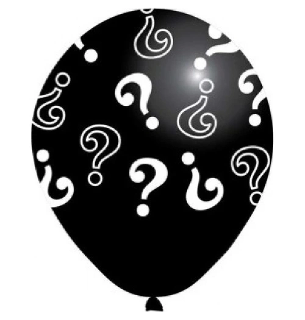 Baskılı Cinsiyet Erkek Balon