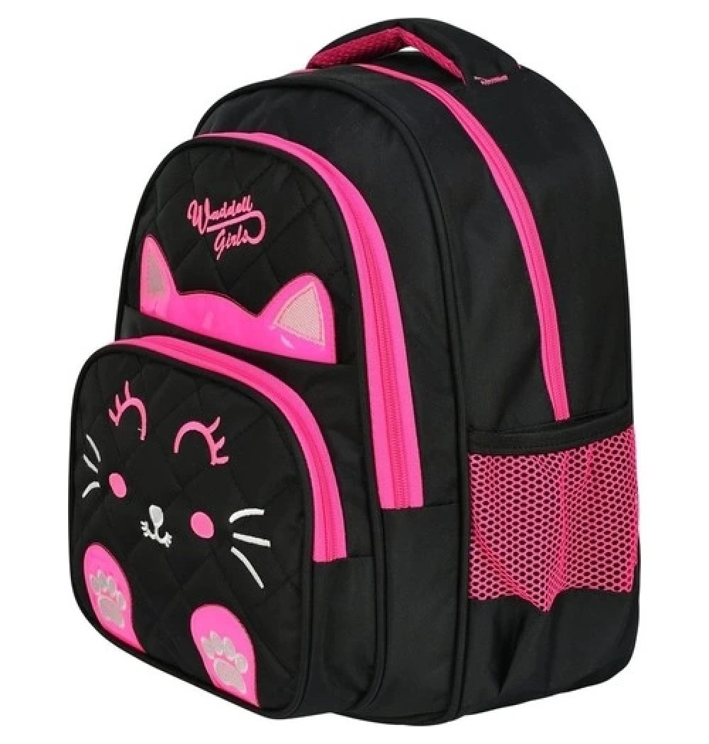 Nakışlı İlkokul Çantası Kedi 5011 Özkara Çanta