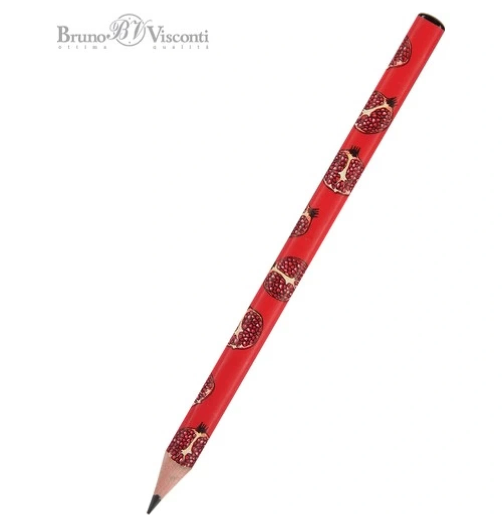 Bruno Visconti Happy Graphıx 4B Üçgen Kurşun Kalem Fresh Fruıty 21-0062/04