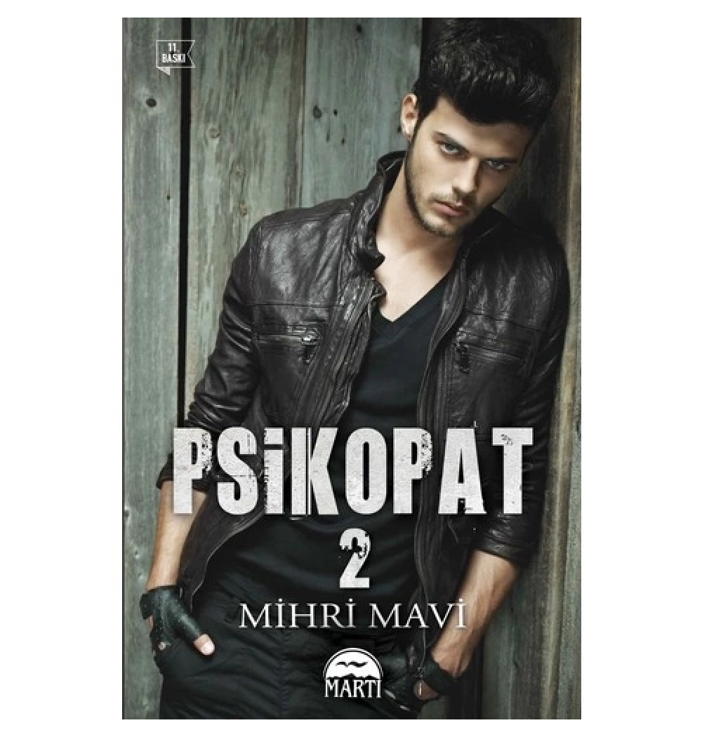 Psikopat 2 Karton Kapak Mihri Mavi  Martı Yayın