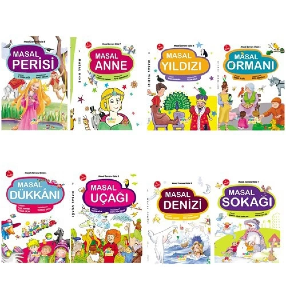 Masal Zamanı   9 Kitap  3-8 Yaş    Erdem