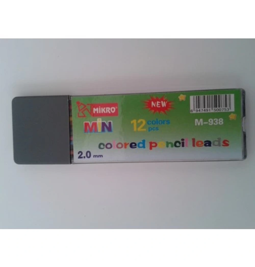 Mikro 2,0 Mm Renkli Kalem Ucu Kod:M-938