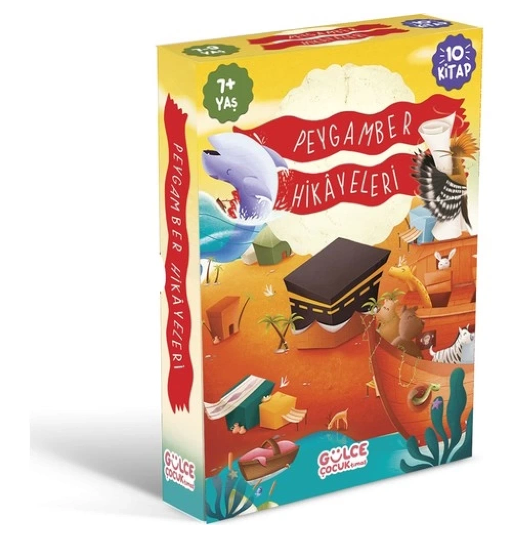 Peygamber Hikayeleri 10 Kitap Set Gülce Çocuk