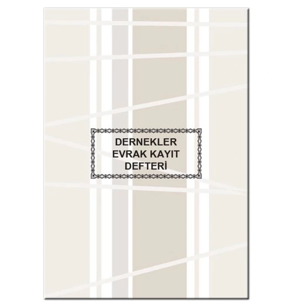 Doru Dernekler Evrak Kayıt Defteri 40 Yp