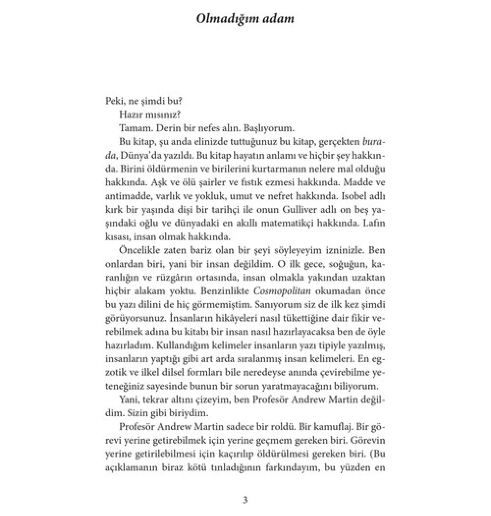 İnsanlar Matt Haıg Domingo