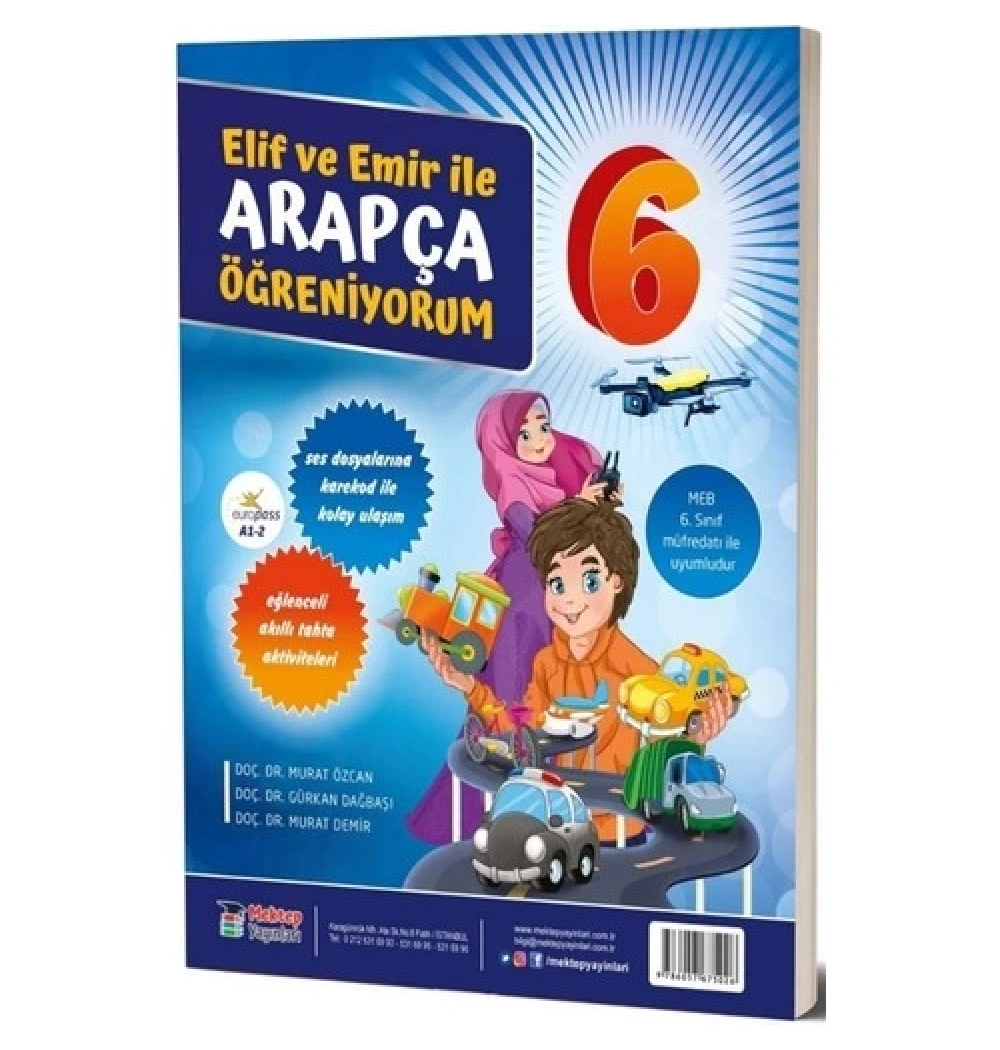 Elif Ve Emir İle Arapça Öğreniyorum 6 Mektep Yayın