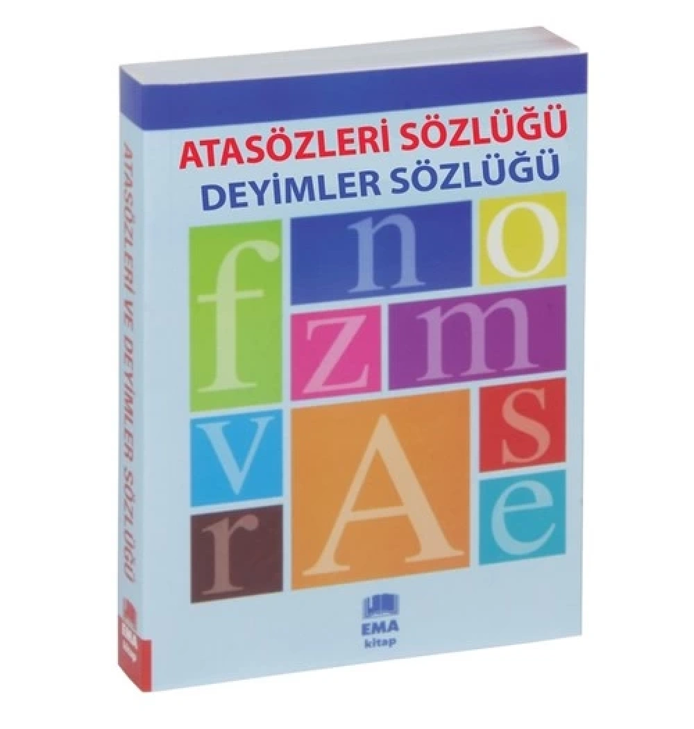 Ema Atasözleri Ve Deyimler Sözlüğü Karton Cilt