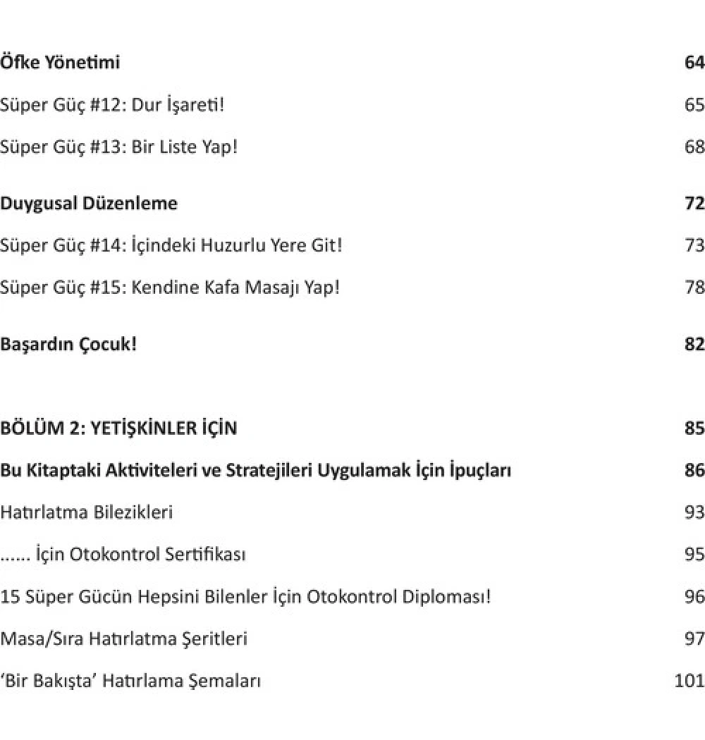 Çocuklar İçin Otokontrol Sola Kids
