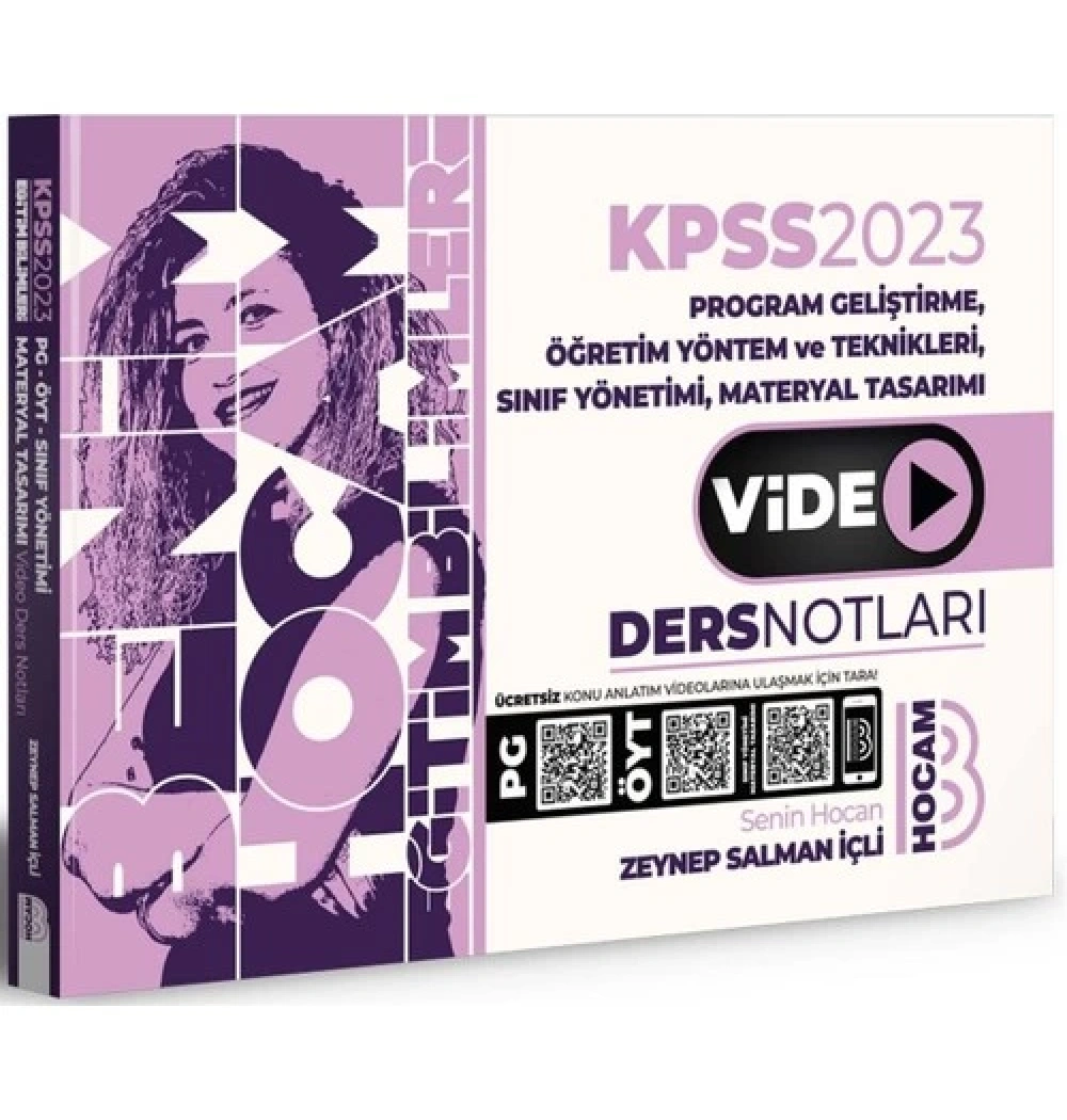 2023 Kpss Program Geliştirme Video Ders Notları  Benim Hocam