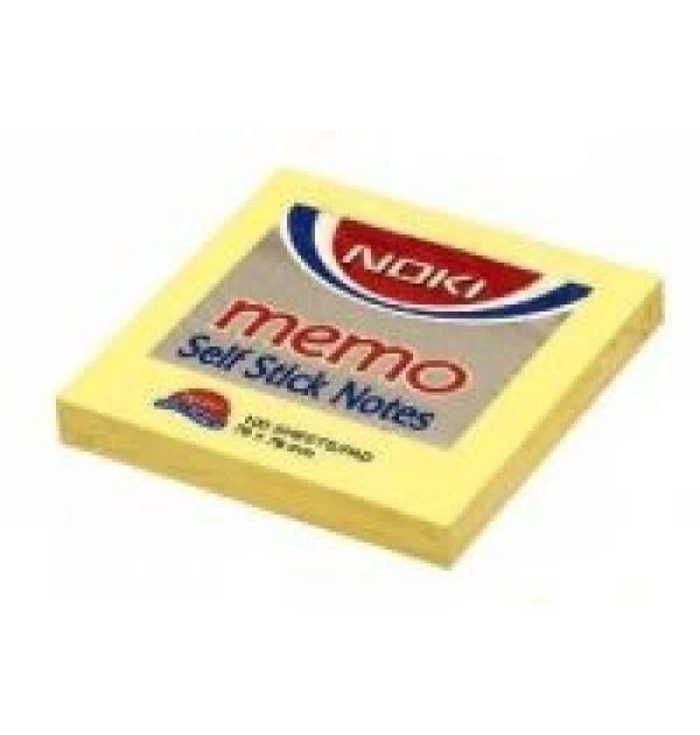 Noki Memo Yapışkanlı Not Kağıdı Postit 75X75 Turuncu Kod: 12164