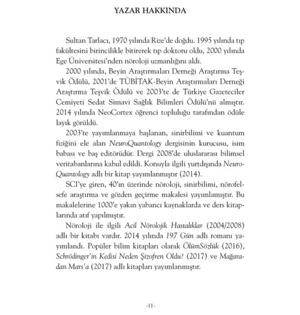 Suç Ve Beyin   Sultan Tarlacı  Destek