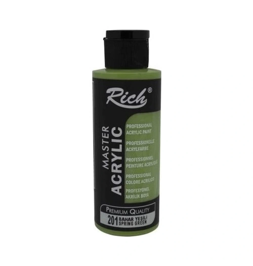 Rich Master Akrilik 120 Cc Bahar Yeşil Akr-120-201