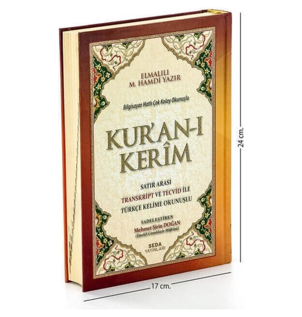 Seda 161 Kuranı Kerim Kelime Meal Türkçe Okunş Okunuş Orta Boy