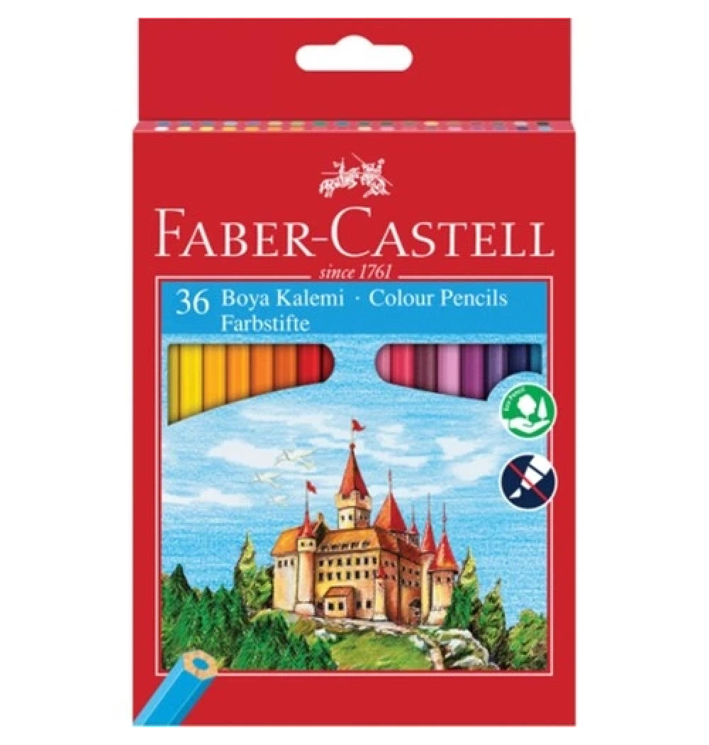 Faber Castell Boya Kalemi 36Lı Karton Kutu 5171000010000