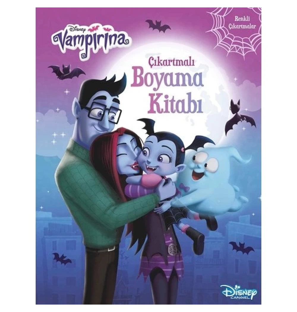 Vampirina Çıkartmalı Boyama Kitabı  D Egm