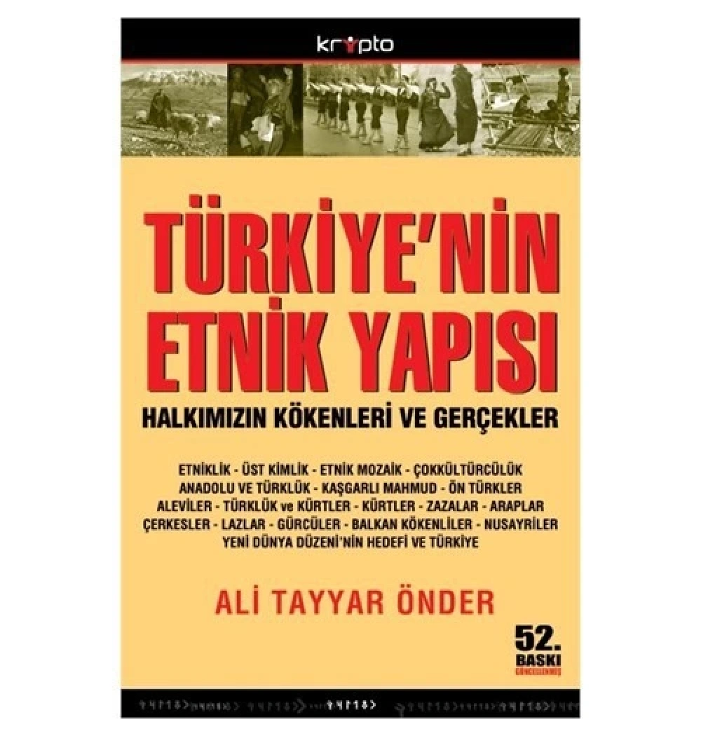Türkiyenin Etnik Yapısı   Ali Tayyar Önder   Kripto