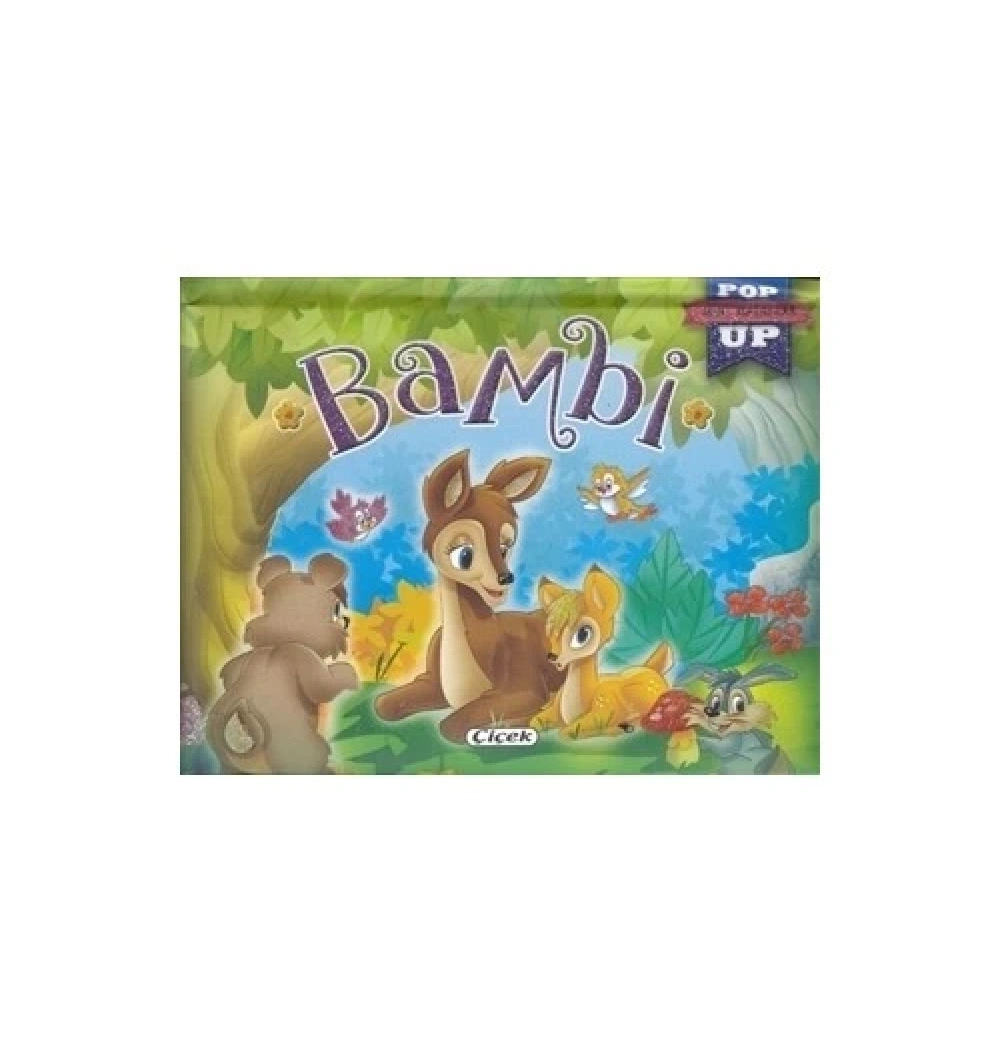 Popup Mini Masallar Bambi  Çiçek Yayın