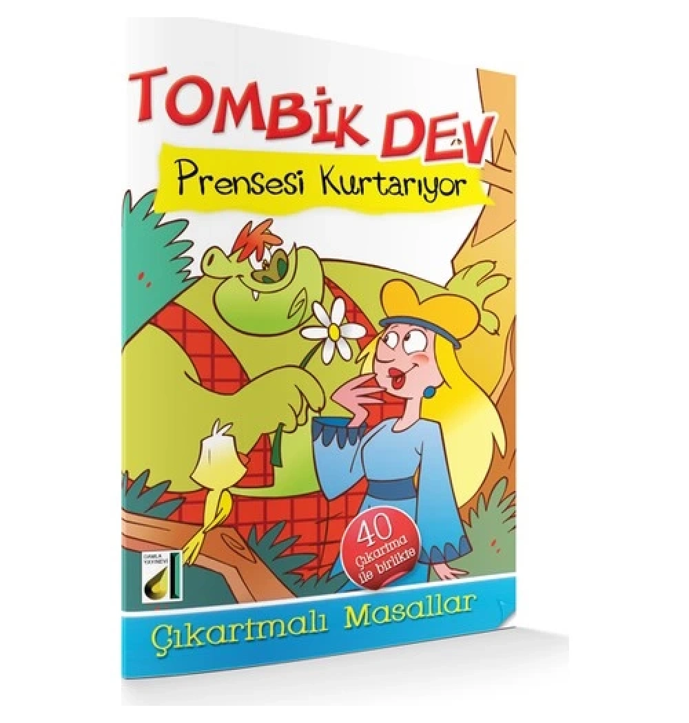 Tombik Dev Prensesi Kurtarıyor -Çıkartmalı Masallar 4 -Damla