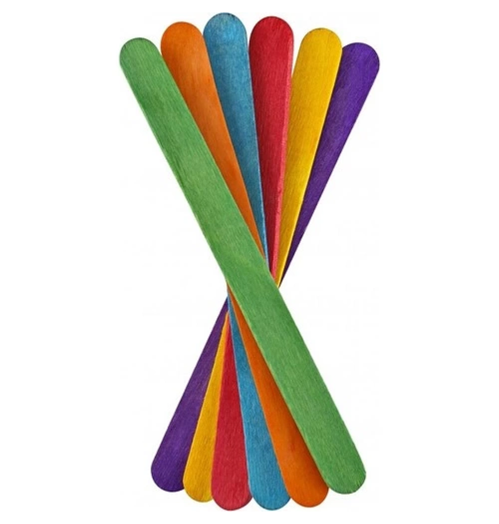 Brons Ahşap Çubuk 6 Renkli-Dar Abeslang Br-902