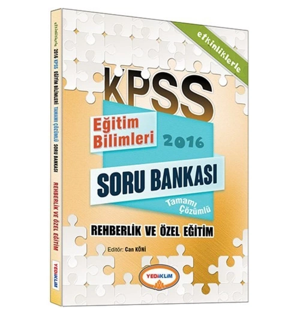 Kpss Eğitim B.Rehberlik Özel Eğitim Soru Bankası
