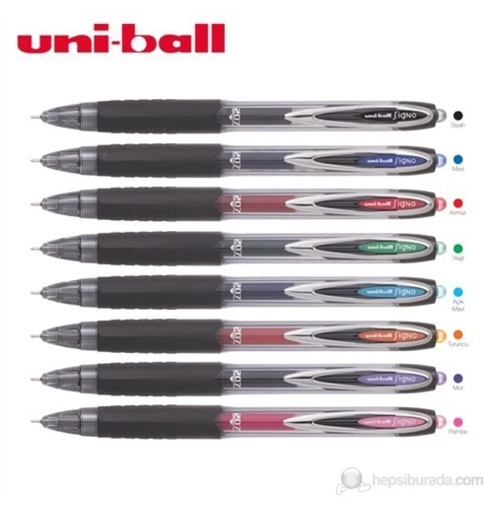 Uniball Signo 207Nd 0.7 Mekanik Jel Kalem Siyah