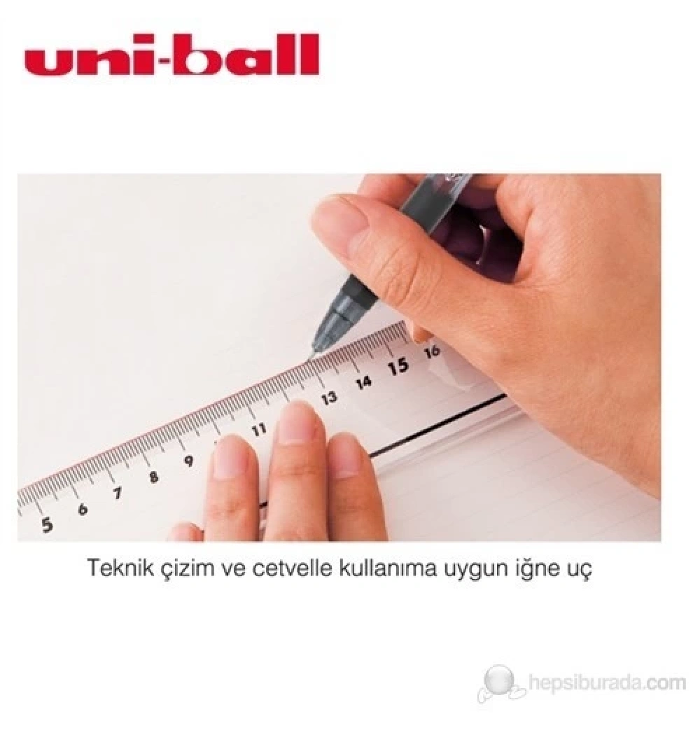 Uniball Signo 207Nd 0.7 Mekanik Jel Kalem Siyah