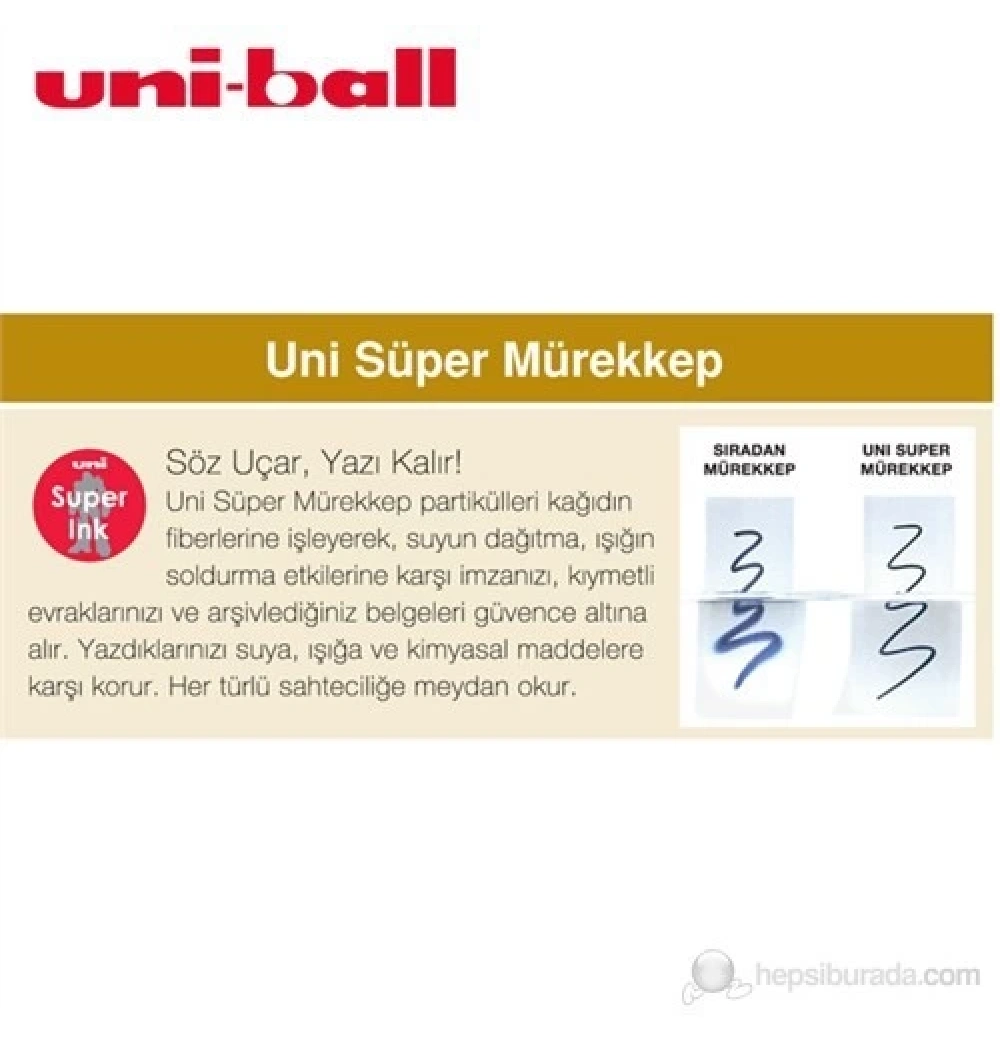 Uniball Signo 207Nd 0.7 Mekanik Jel Kalem Siyah
