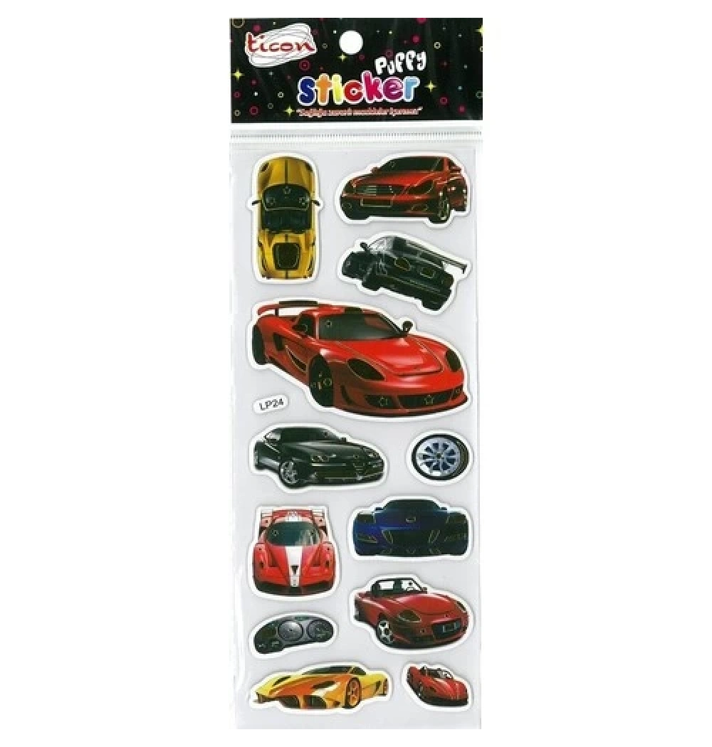Ticon Tps-10 Puffy Sticker Araba Kod:138039
