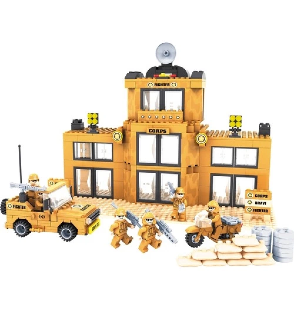 Bricks 367 Parça Asker Seti Lego